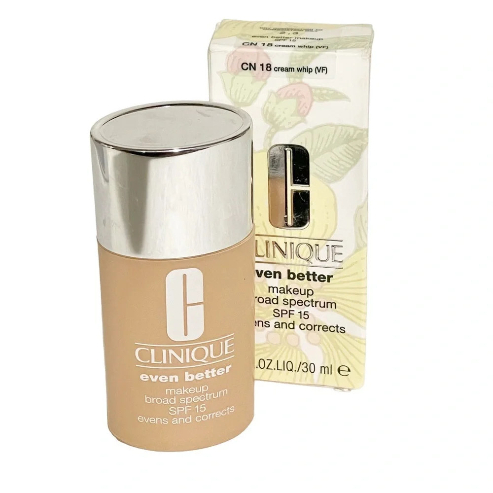 Clinique Even Better Makeup Broad Spectrum SPF 15 Foundation Shade Cream Whip